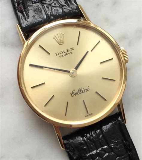 vintage rolex cellini 18k gold|Rolex cellini 18k gold.